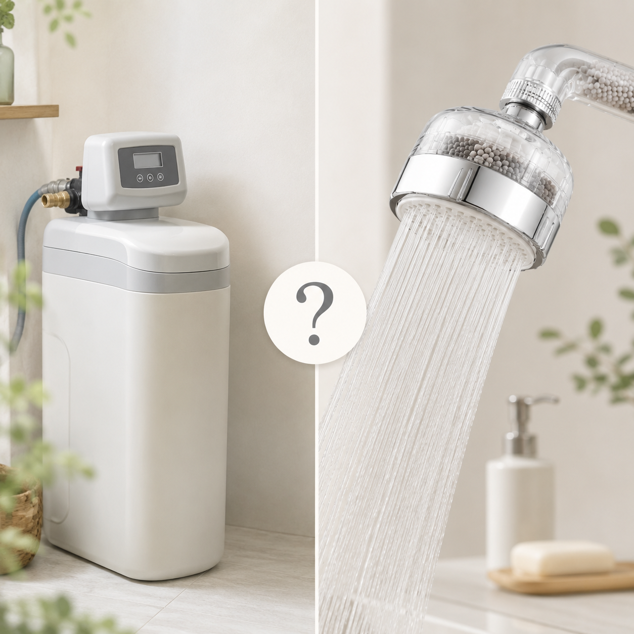 Adoucisseur d'eau ou pommeau de douche filtrant : que choisir ? Image