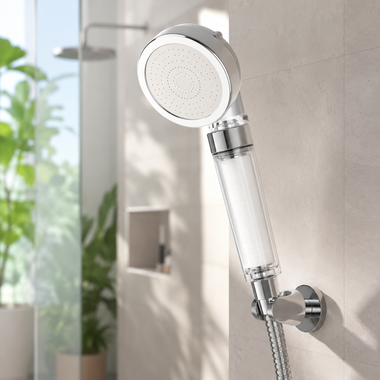 Pommeau de douche filtrant : est-il compatible avec tous les types de douche ? Image