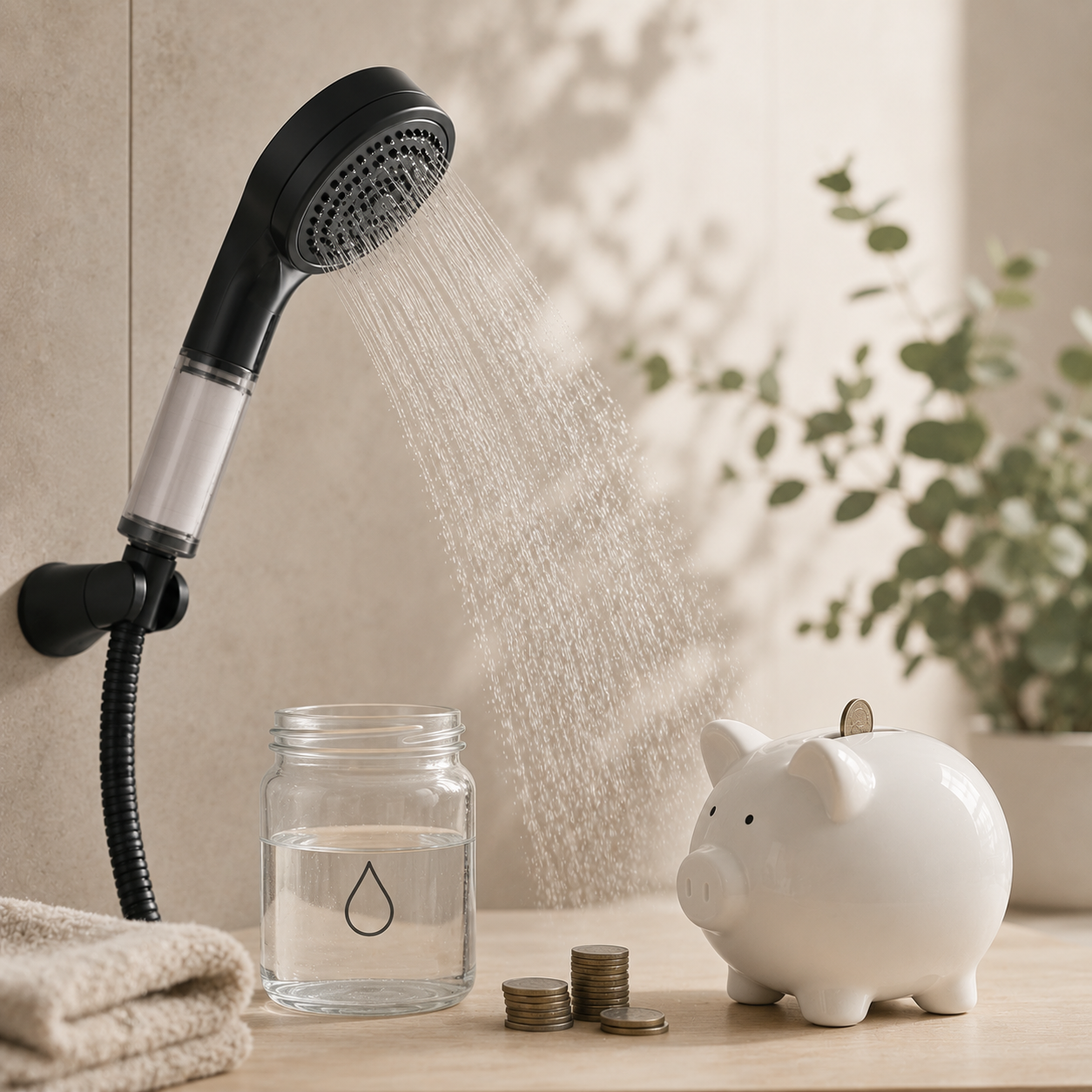 Pommeau de douche filtrant : fait-il vraiment baisser la facture d'eau ? Image