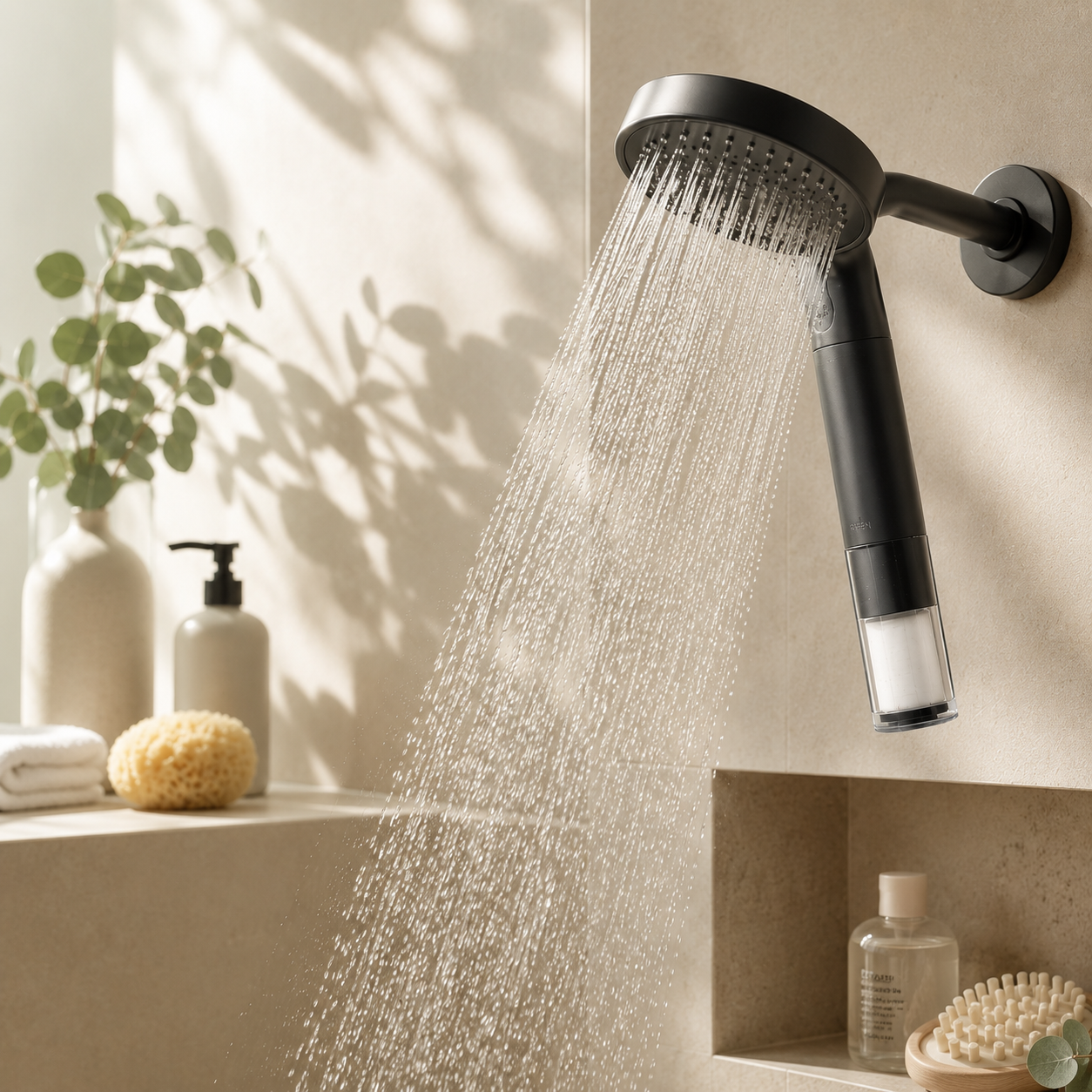Pommeau de douche filtrant : quels bienfaits pour les cheveux ? Image