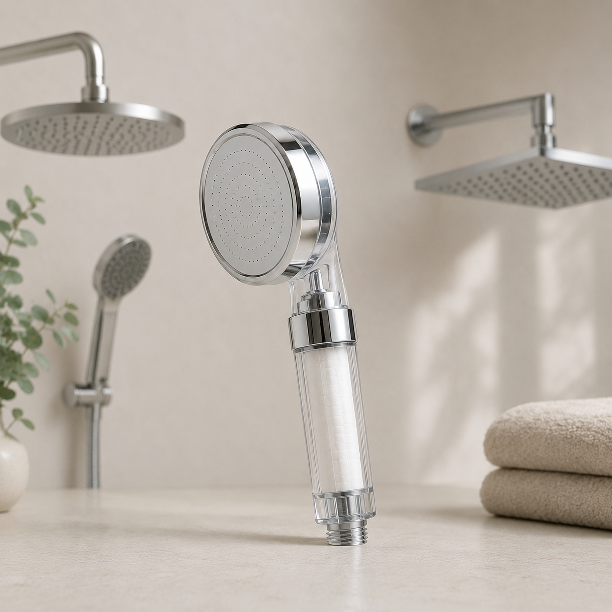 Pommeau de douche filtrant : compatible avec toutes les douches ? Image