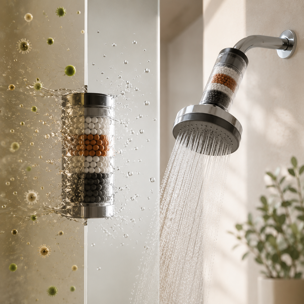 Le pommeau de douche filtrant élimine-t-il vraiment le chlore de l'eau ?