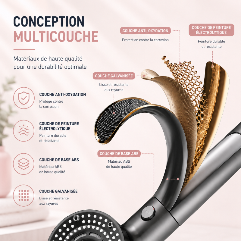 Pommeau de Douche Filtrant